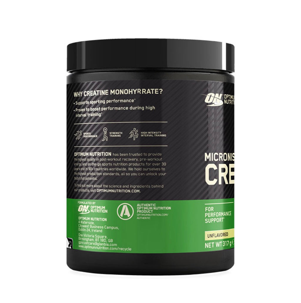 Optimum Nutrition Micronised Creatine Monohydrate 317g